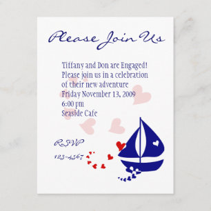 Love Sails Invitation