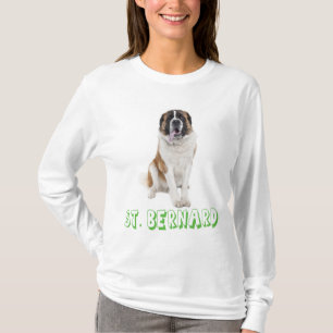 Love Saint Bernard Puppy Dog T-Shirt