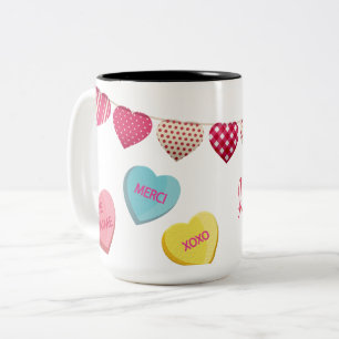 Love salt Two-Tone coffee mug
