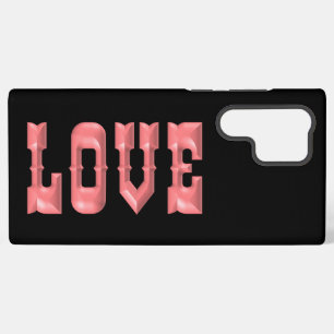 LOVE SAMSUNG GALAXY CASE