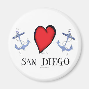 love san diego magnet