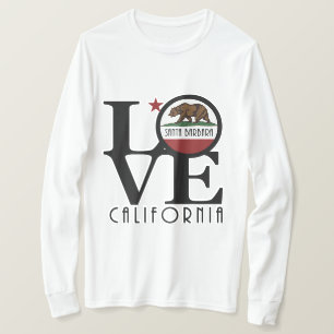 LOVE Santa Barbara California  T-Shirt