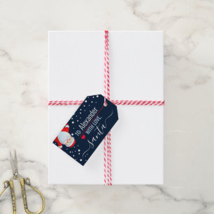 "Love, Santa" Personalized Christmas Gift Tag