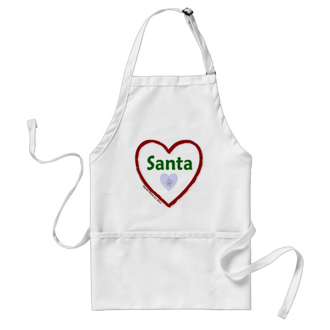 Love Santa Standard Apron (Front)