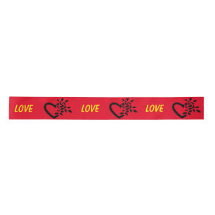 Love Satin Ribbon