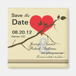 Love -Save the date magnets-4 Magnet