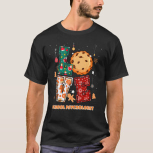 Love School Psychologist Teacher Christmas Costume T-Shirt