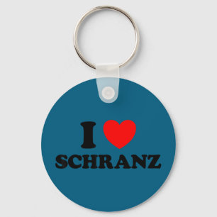 Love schranz funny hard tekno techno german fastLo Keychain