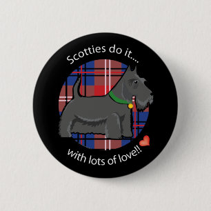 Love Scotty 2 Inch Round Button