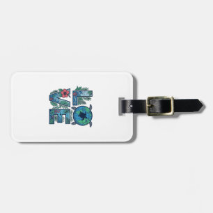 Love Sea Turtle Earth Tropical Luggage Tag