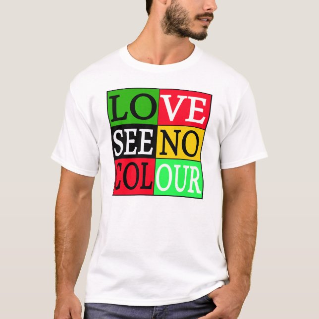 Love See No Color — T-shirt (Devant)