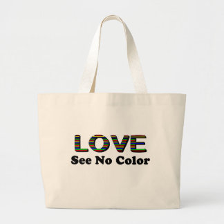 Love See No Colour Tote Bag