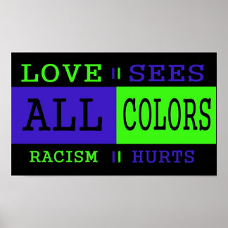 Love Sees All Colours Poster
