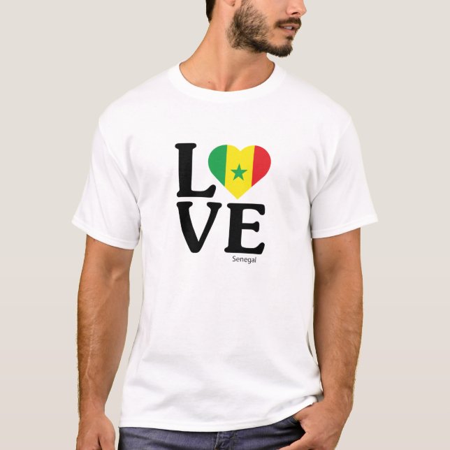 Love Senegal T-Shirt (Front)