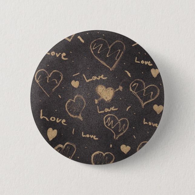 Love Series Pin/ Flair 2 Inch Round Button (Front)