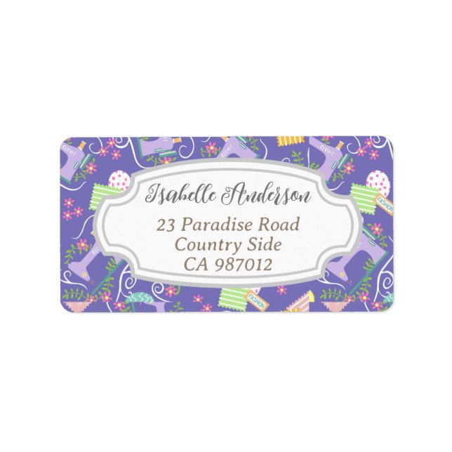 Love Sewing Machine Purple Label (Front)