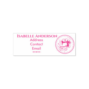 Love Sewing Self-inking Stamp