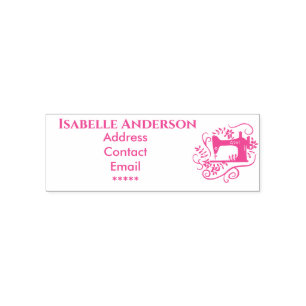 Love Sewing Self-inking Stamp