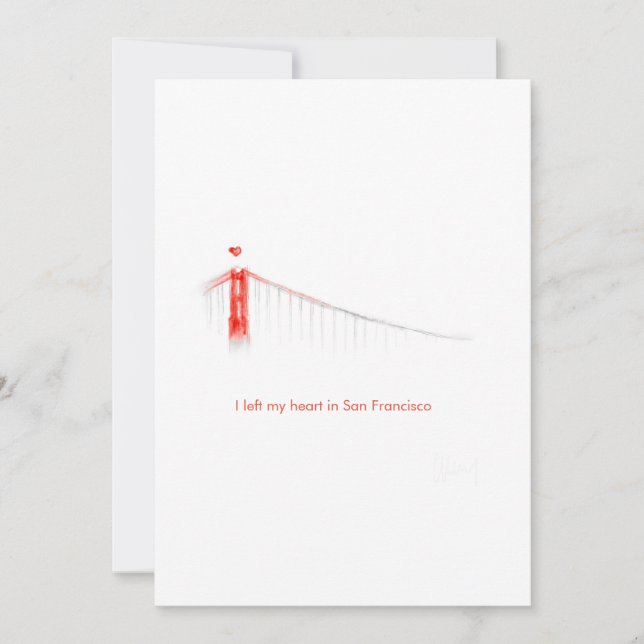 Love SF Holiday Card (Front)