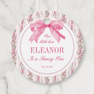 Love Shack Vintage Fancy ONE Girl Birthday Favour Tags