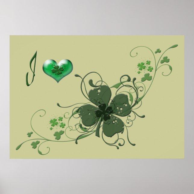 Love Shamrock Poster (Front)