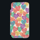 Love Shape Background Incipio Watson™ iPhone 5 Wallet Case<br><div class="desc">Seamless Love Shape Background. Speak Out Your Love Languages. Valentine's Day Design.© and ® Bigstock® - All Rights Reserved.</div>