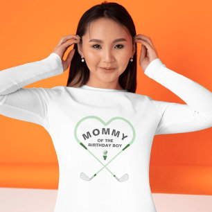 Love Shaped Golf Baby Shower Mommy T-Shirt