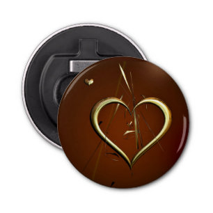 Love Shards of Gold Bottle Opener