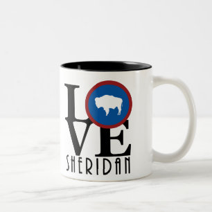 LOVE Sheridan 11oz Two-Tone Coffee Mug