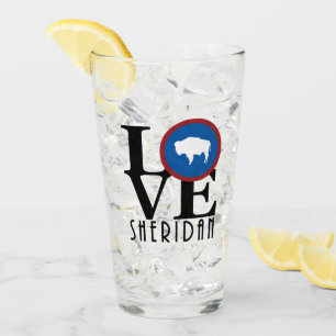 LOVE Sheridan Wyoming Glass