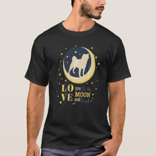 Love Shiba Inu Dog To The Moon T-Shirt