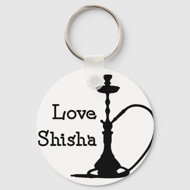 Love Shisha Keychain (Front)
