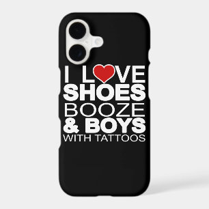 Love Shoes Booze Boys with Tattoos