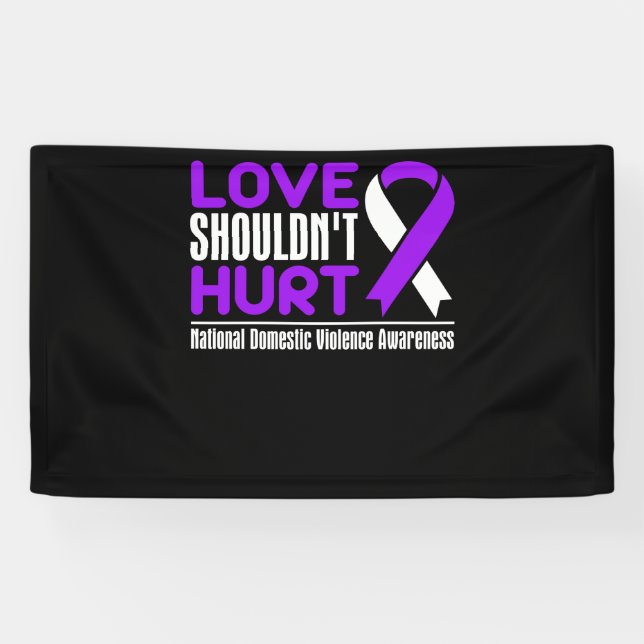 Love Shouldn't Hurt National Domestic Violence Banner (Horizontal)