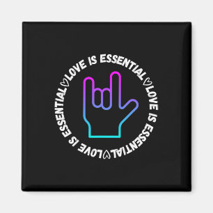 Love Sign Disability Awareness Magnet