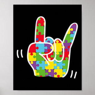 Love Sign Language Autism Awareness Month Asl Love