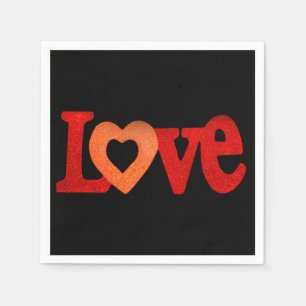 Love Sign Napkin