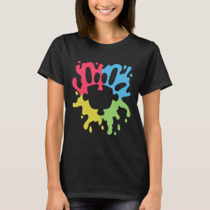 Love Sign Non-verbal Autism Support Awareness Puzz T-Shirt