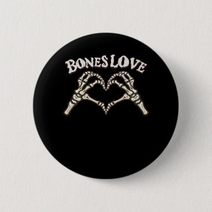 Love Skeleton Hand Classic 2 Inch Round Button