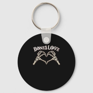 Love Skeleton Hand Classic Keychain