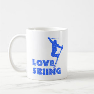Love Skiing Coffee Mug