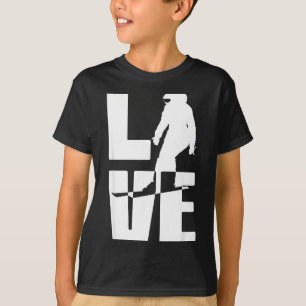 Love skiing, powder seeker, ski fan, skiing lover T-Shirt