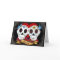 Love Skulls Day of the Dead Card