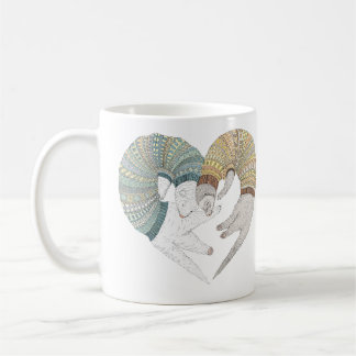 Love sleep coffee mug