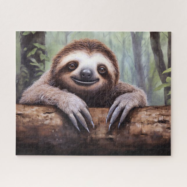 Love Sloths Jigsaw Puzzle (Horizontal)