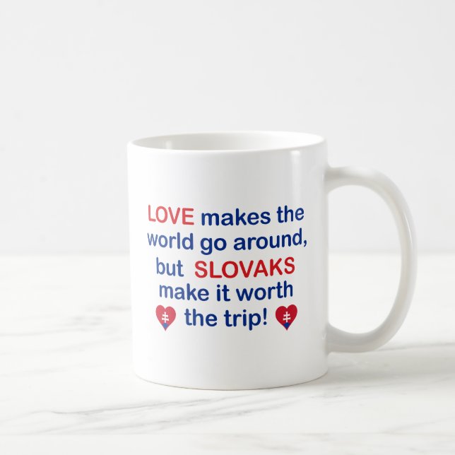 Love Slovaks Coffee Mug (Right)