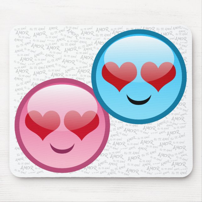 LOVE SMILLE MOUSE PAD (Front)