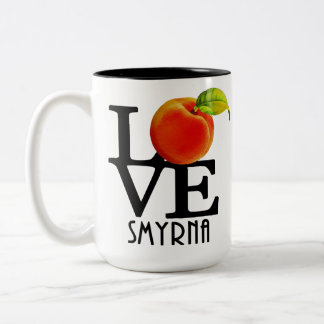 LOVE Smyrna Georgia 15oz Two-Tone Coffee Mug