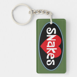 Love SNAKES Keychain
