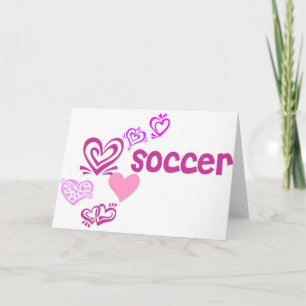 Love Soccer Card